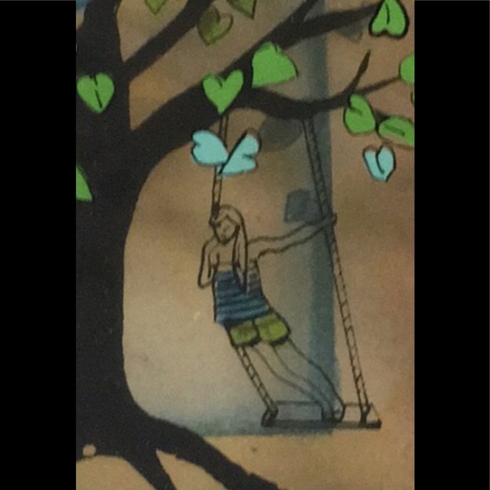 Jean-Pierre Weill original painting vitreography reverse painted glass 3D ART NY